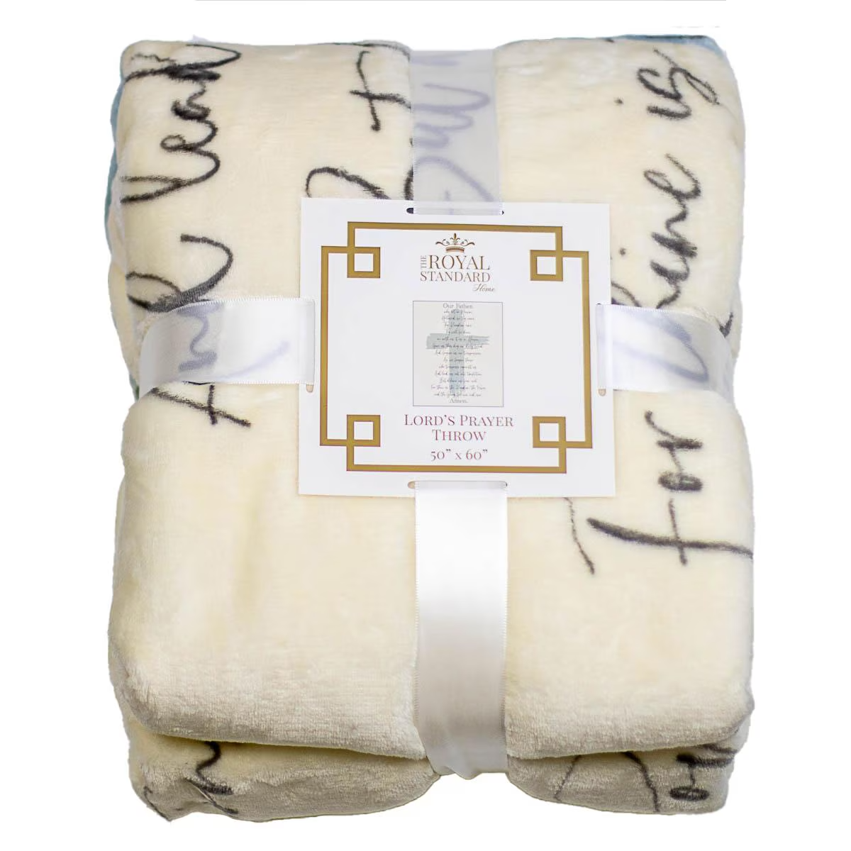 Lords Prayer Throw (The Royal Standard)