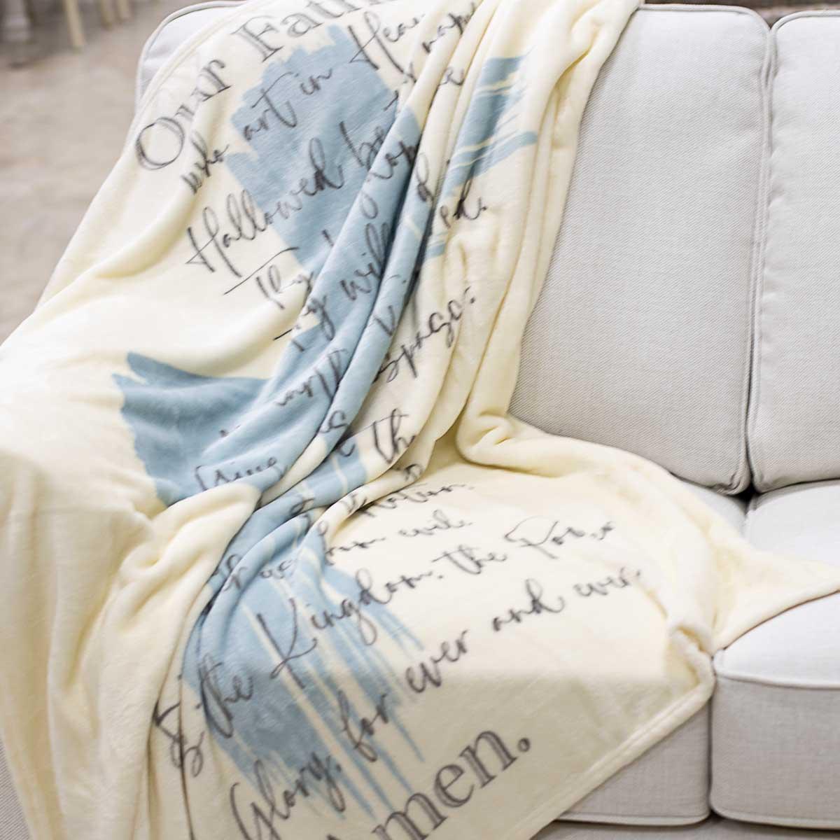 Lords Prayer Throw (The Royal Standard)