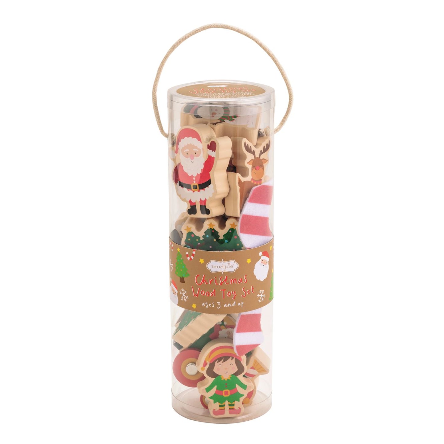 Christmas Wood Toy Sets