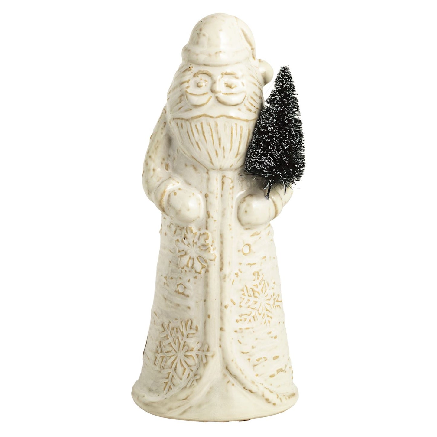 White Christmas Santa Sitter