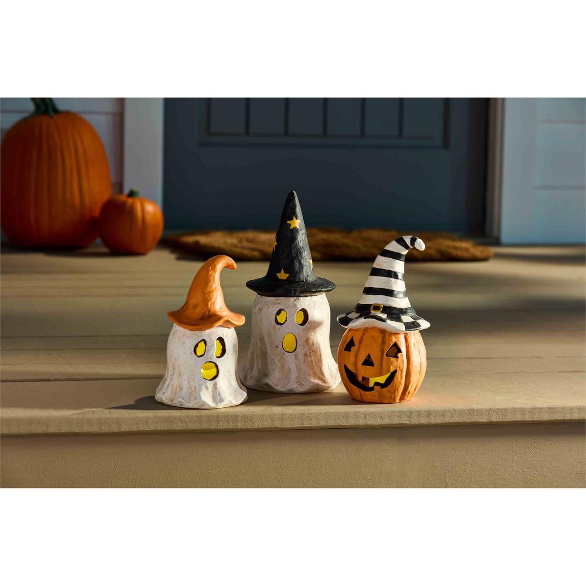 Halloween Papier-Mache Lanterns