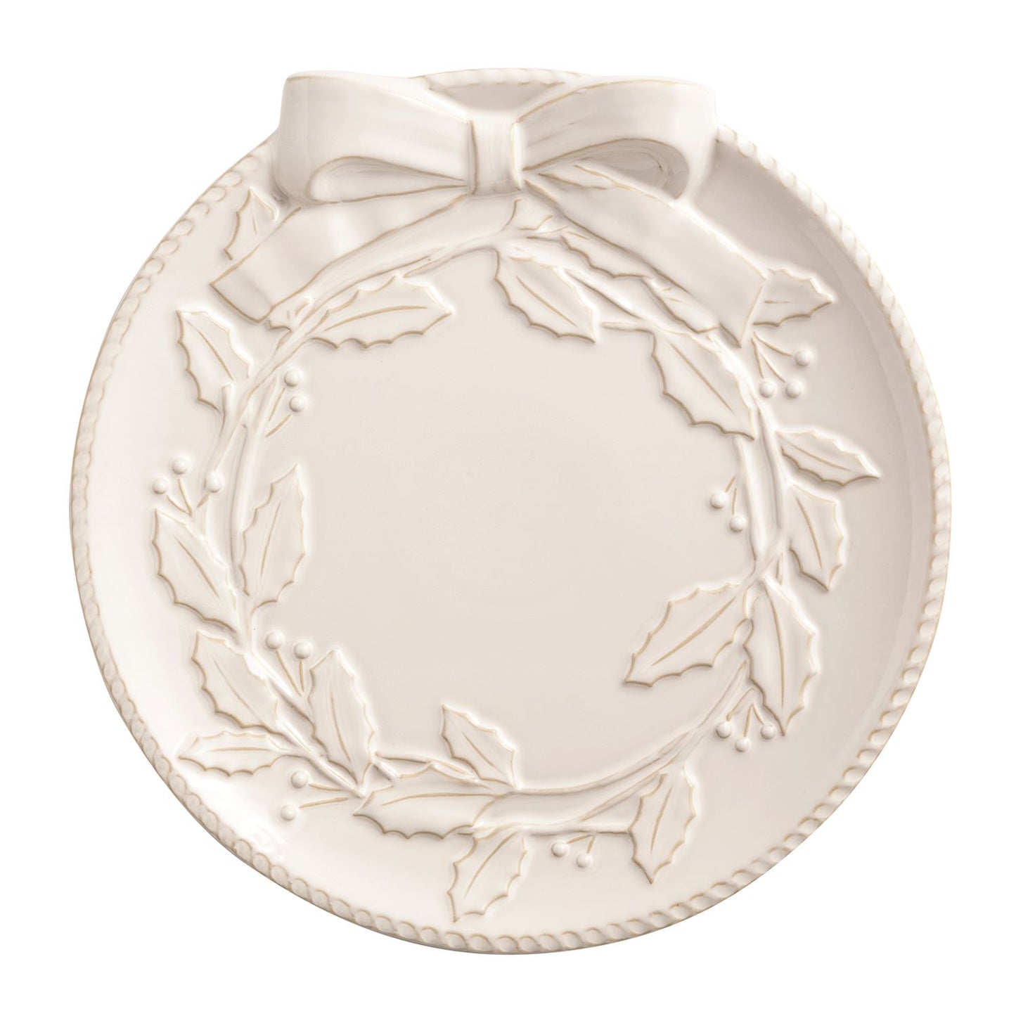 White Wreath Platte Set