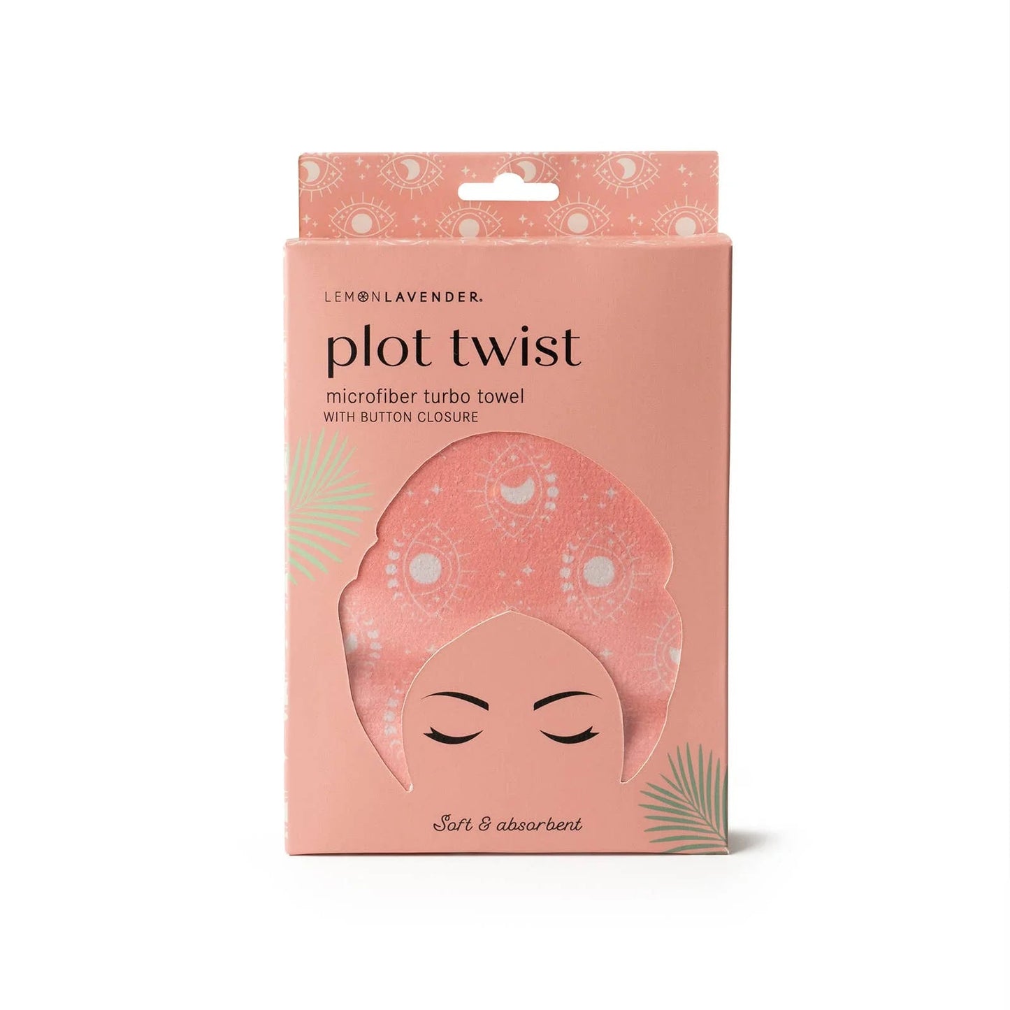 Plot Twist Microfiber Turbo Towel (Lemon Lavender)