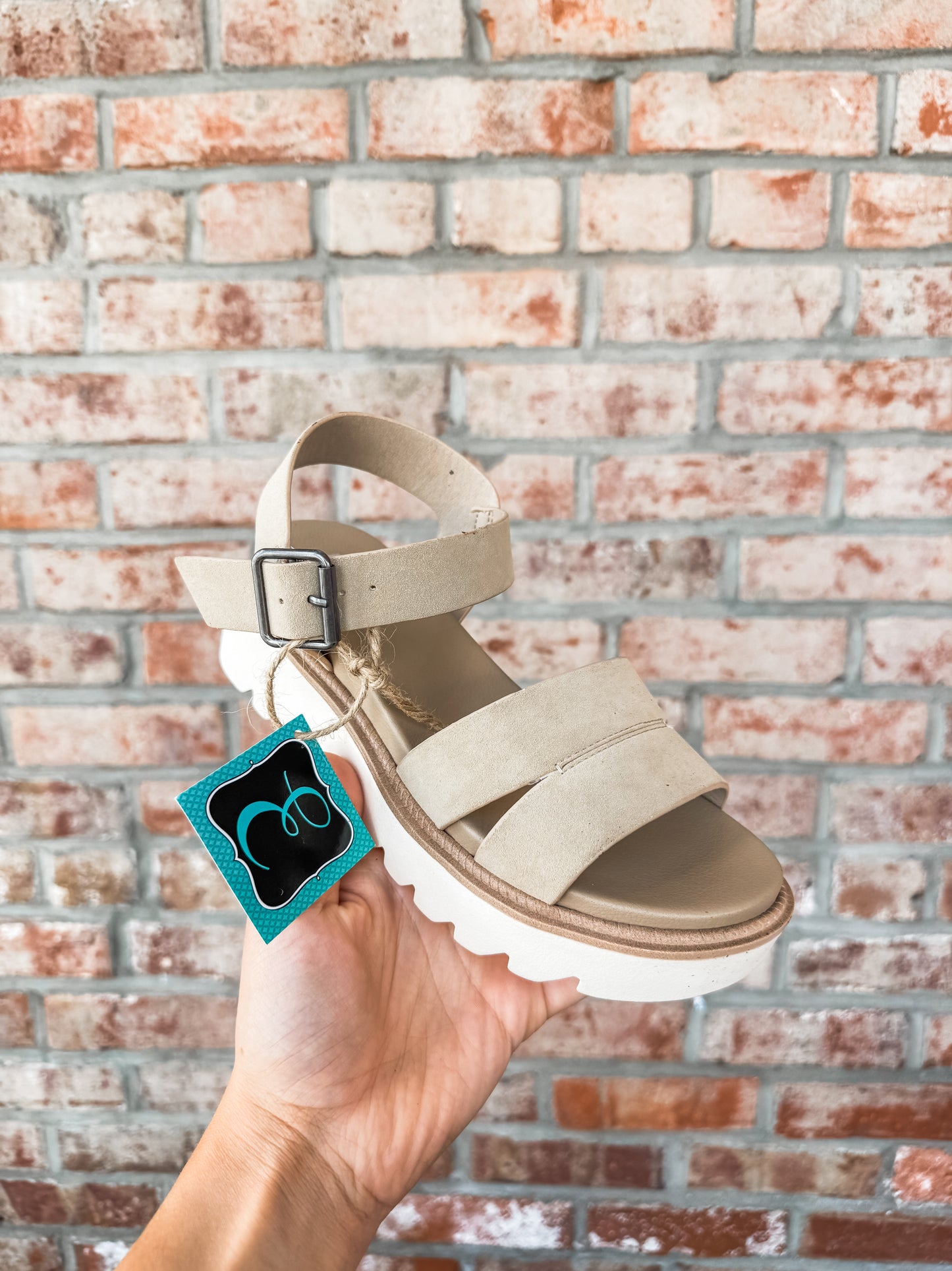 Jovie Burnished Suede Sand Sandal (MIA)