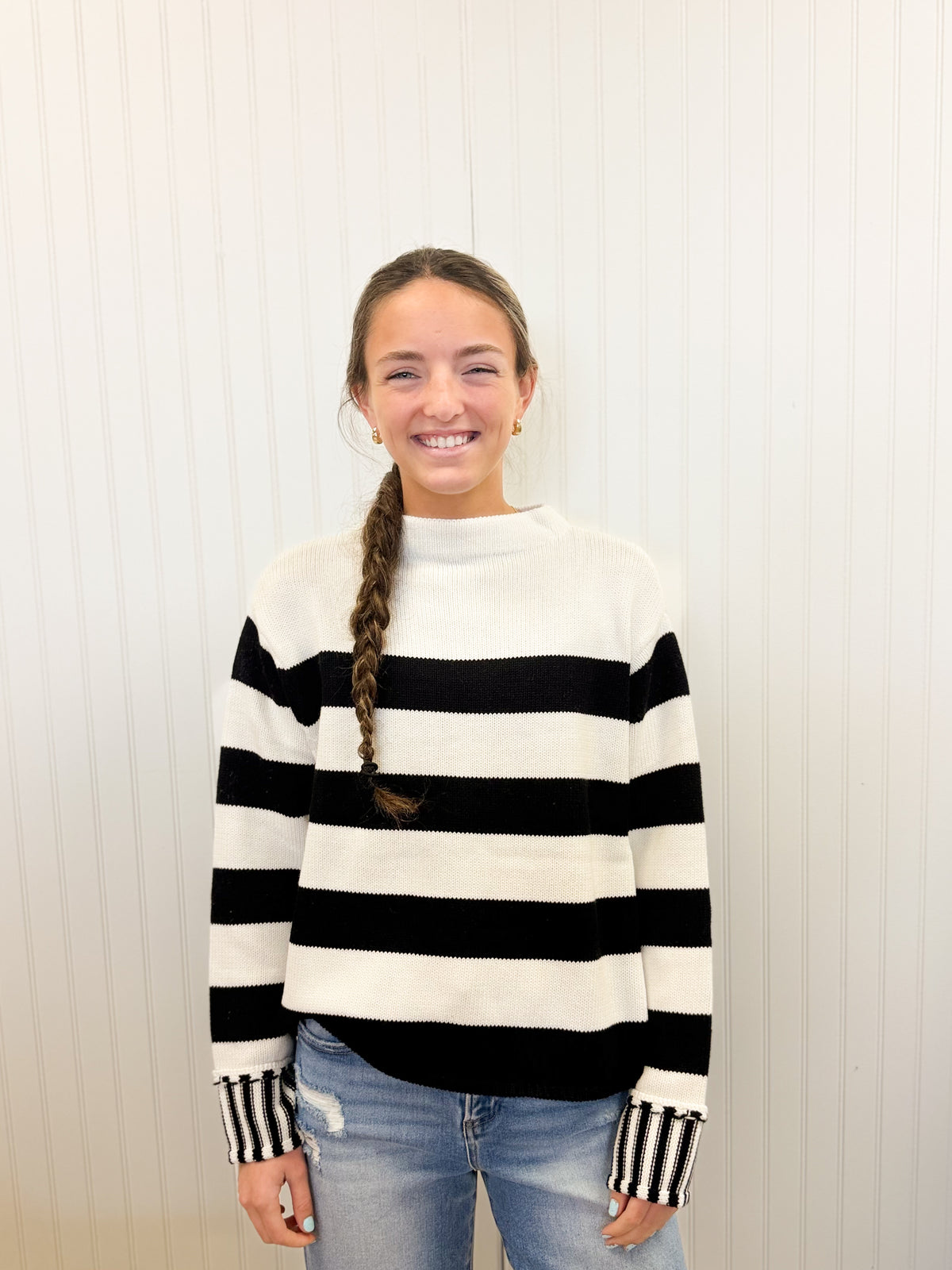 All Day Striped Sweater