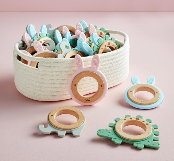 Animal Ring Teethers (Mud Pie)