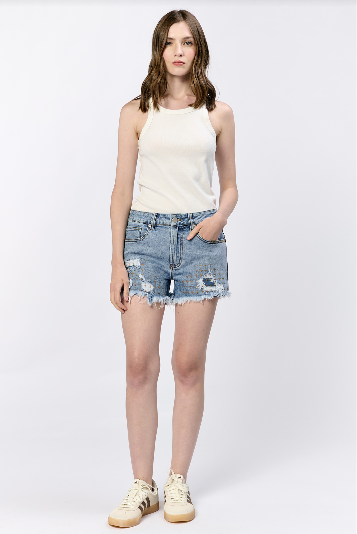 Carrie Sedona Denim Shorts (Dear John)