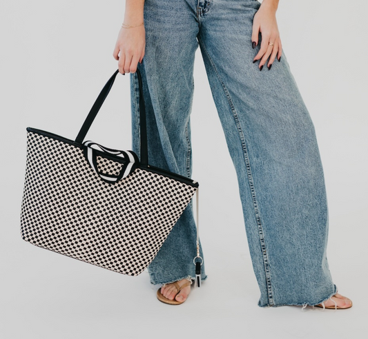 Tiffany Woven Tote Bag (Pretty Simple)