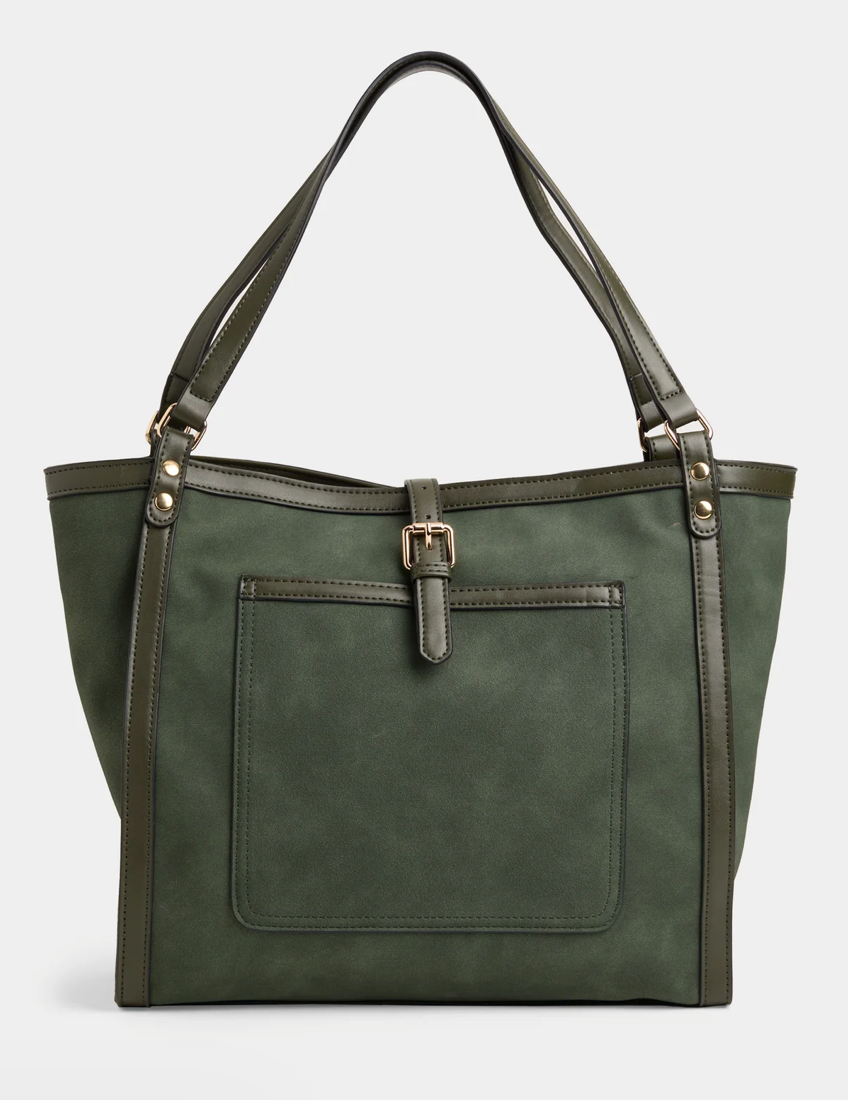 Vera Faux Suede Tote