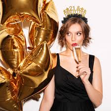 Gold 21 & Finally Legal Crown (Festive Gal)