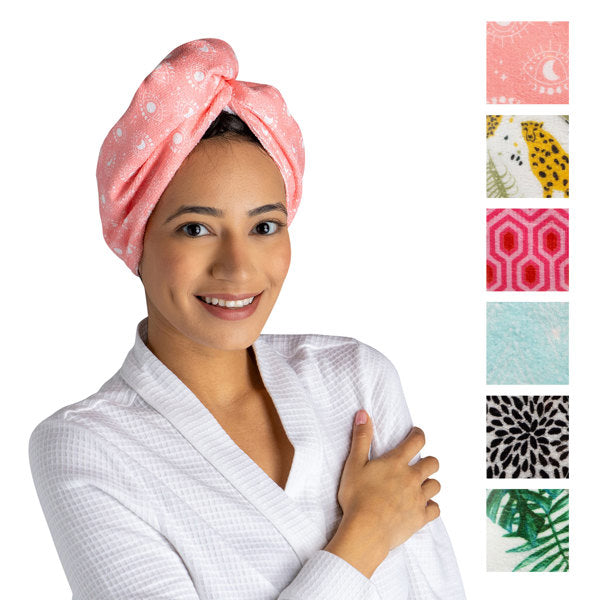 Plot Twist Microfiber Turbo Towel (Lemon Lavender)