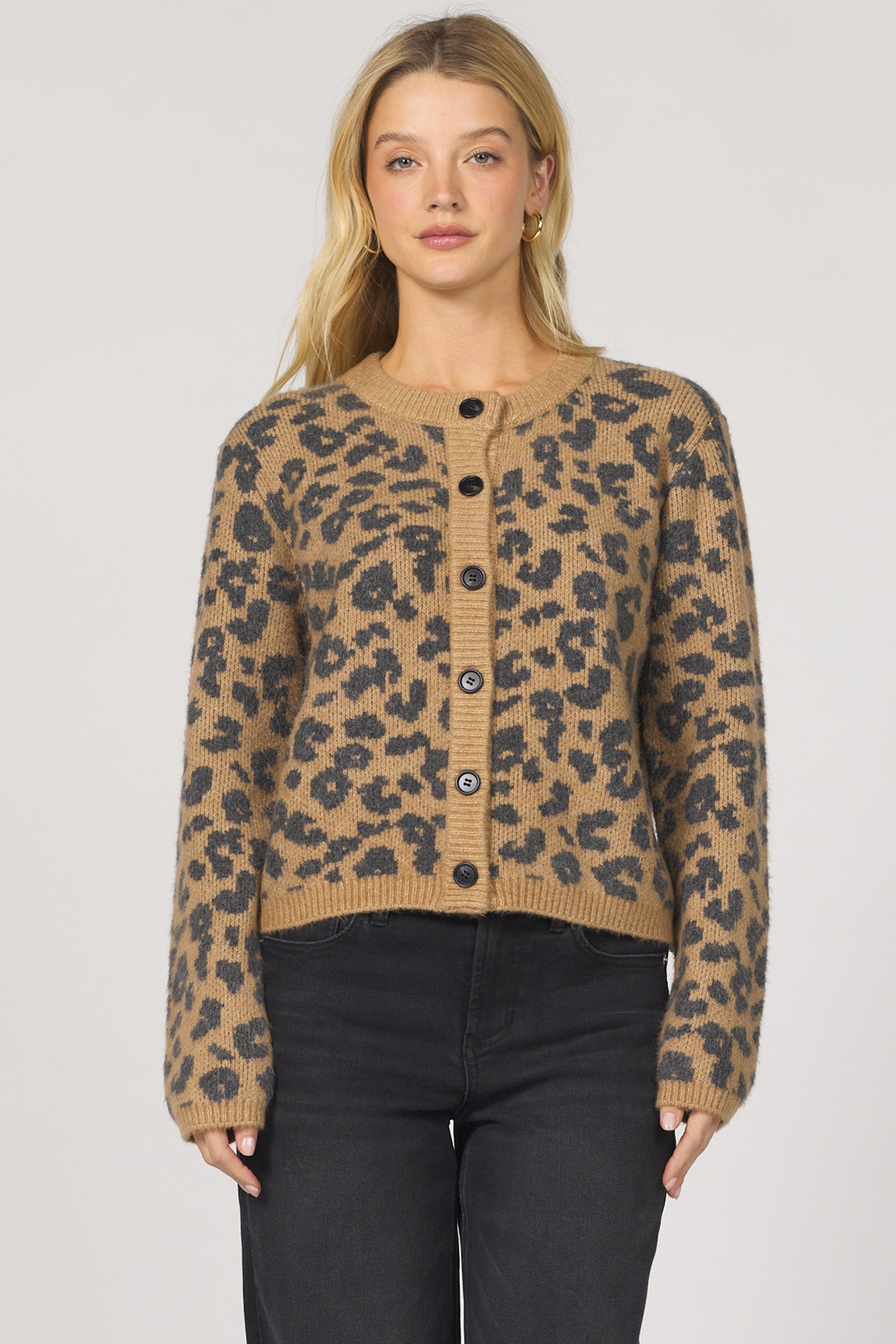 Leopard Amina Cardigan