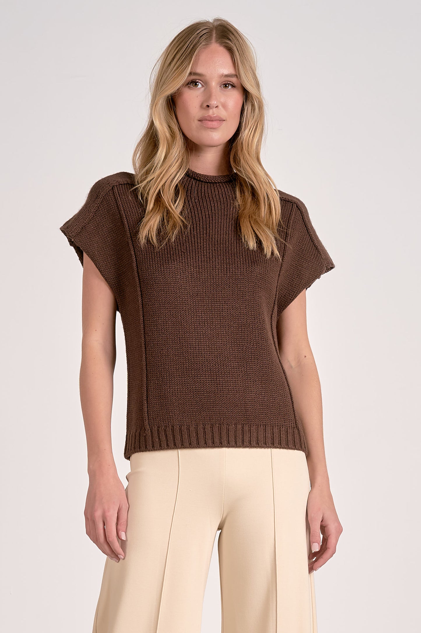 Emma Cap Sleeve Sweater