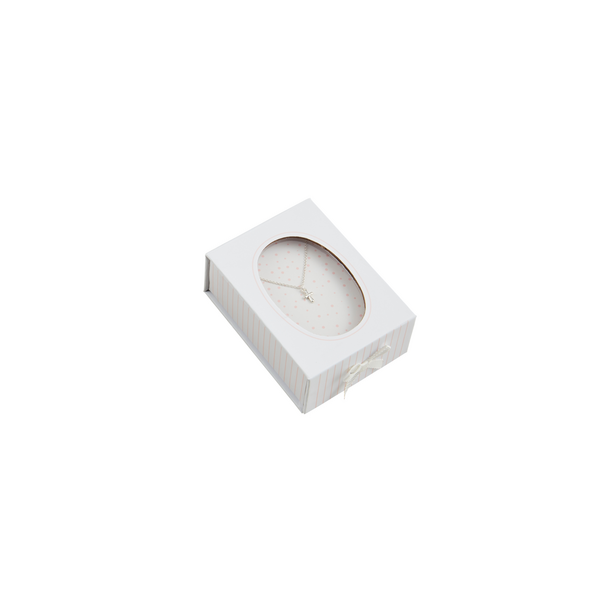 Girls Boxed Cross Necklace (Mudpie)