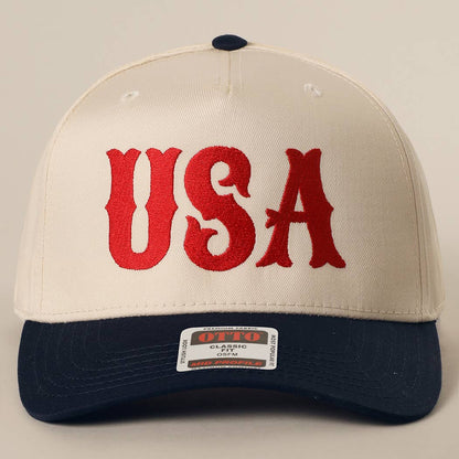 USA Two-Tone Trucker Hat