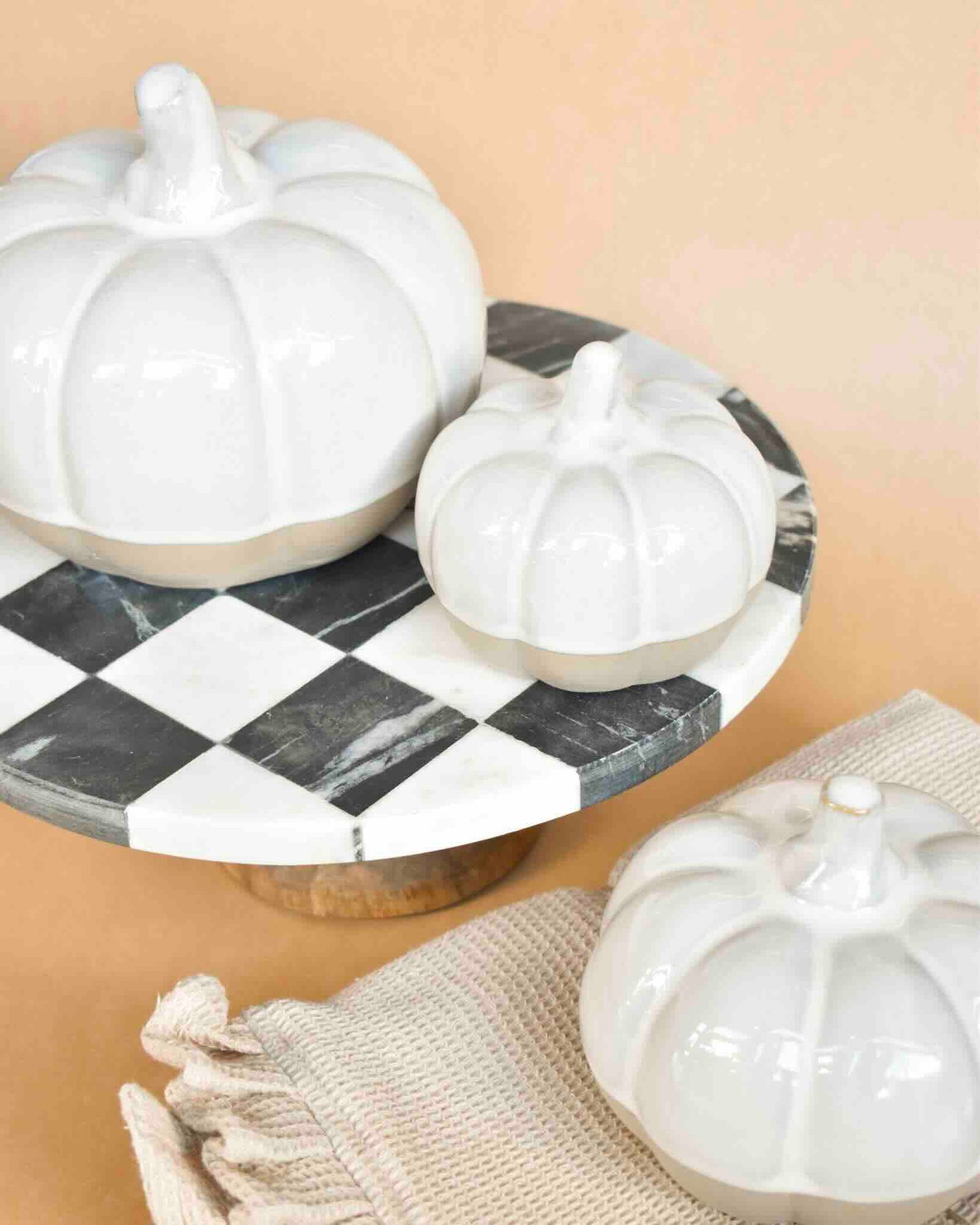 Ceramic Glazed Pumpkin