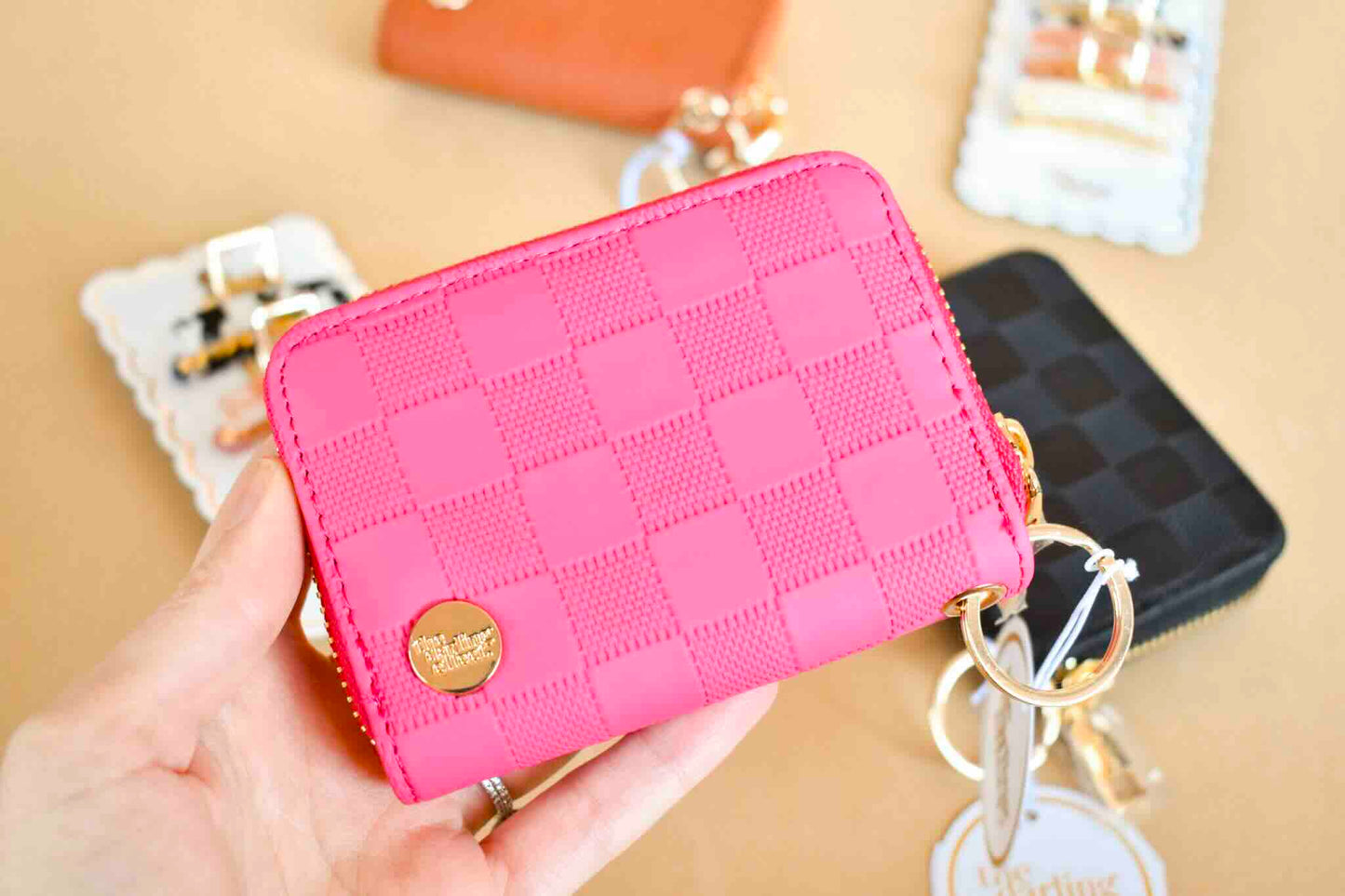 Check Zip Around Wallet(The Darling Effect)