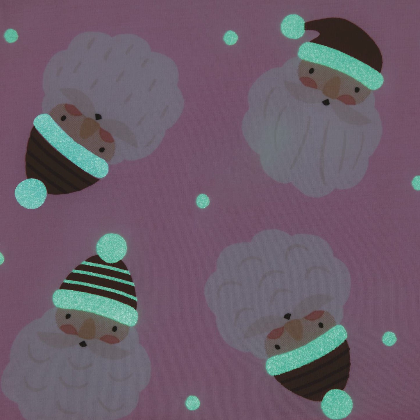 Pink Santa Glow PJs