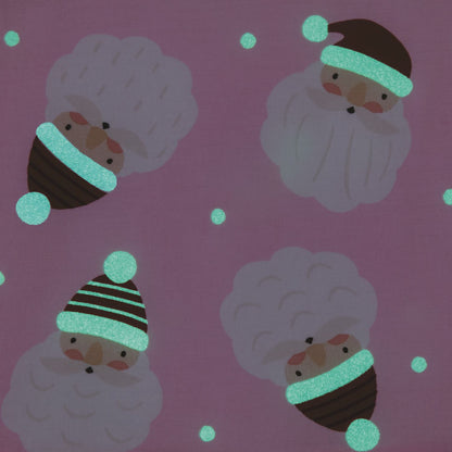 Pink Santa Glow PJs