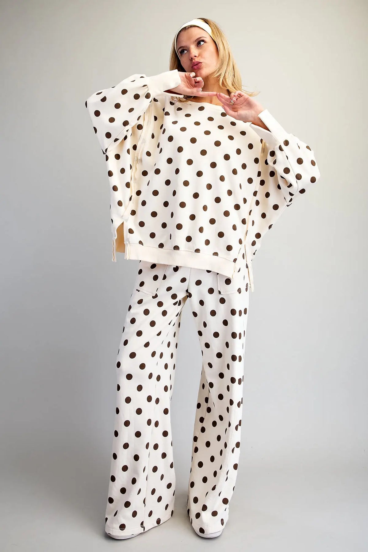 Polka Dot Pullover