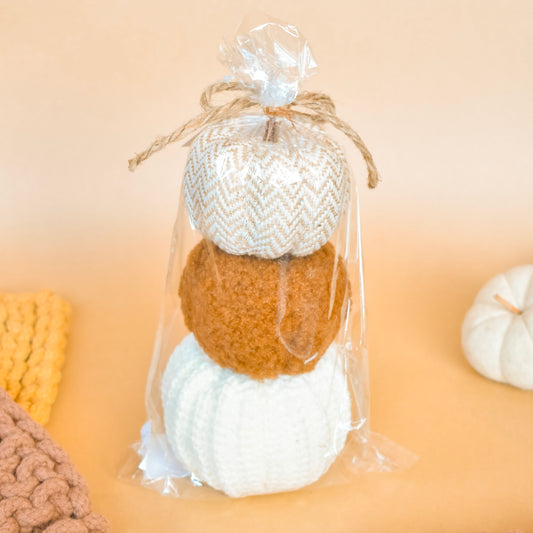 Pumpkin Set - Knitted