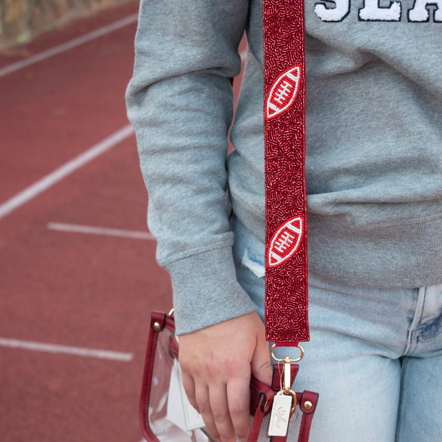 Beaded Guitar Purse Straps