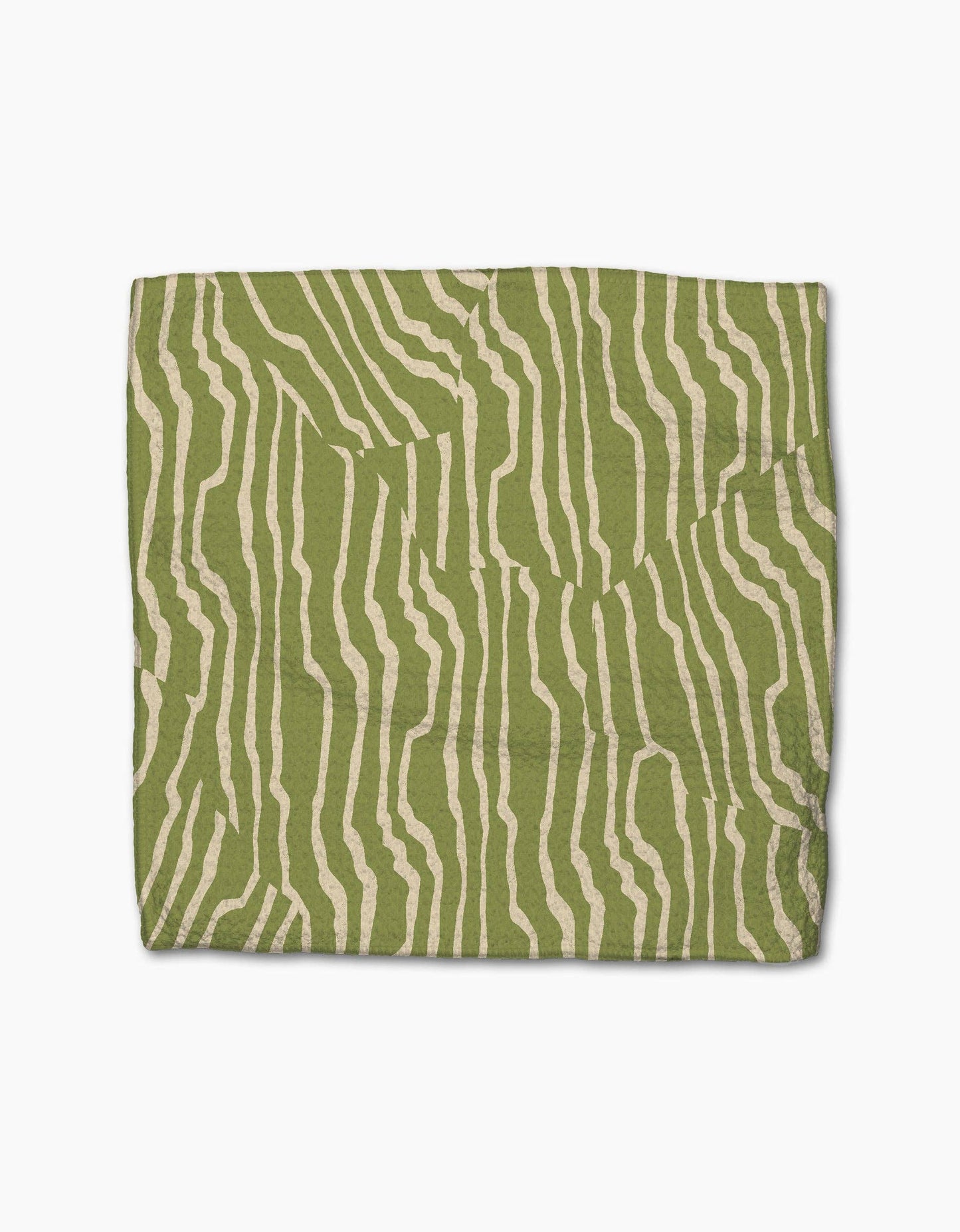 Stripe Funk Grounds Green Dishcloth Set