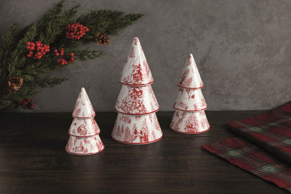 Red Toile Tree Sitter