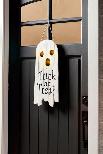 Ghost Light-Up Door Hanger
