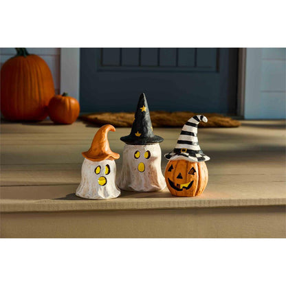 Halloween Papier-Mache Lanterns