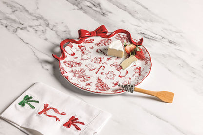 Bow Cookie Plate