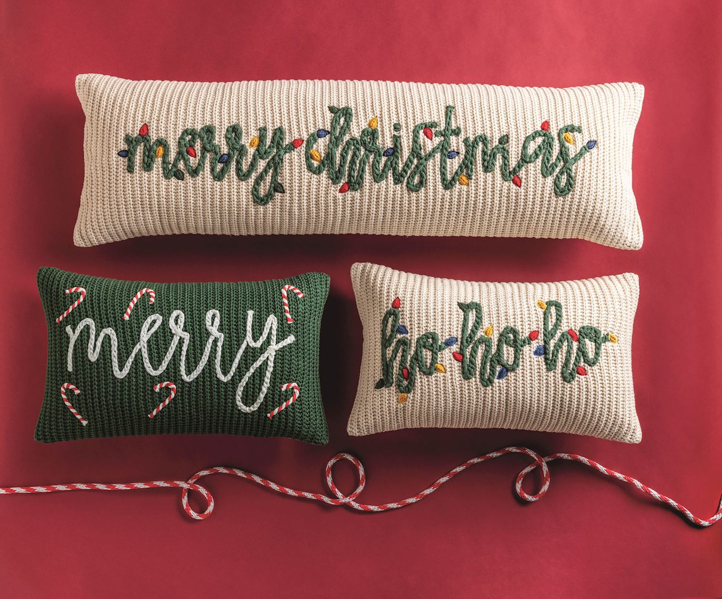 Christmas Chunky Knit Pillow