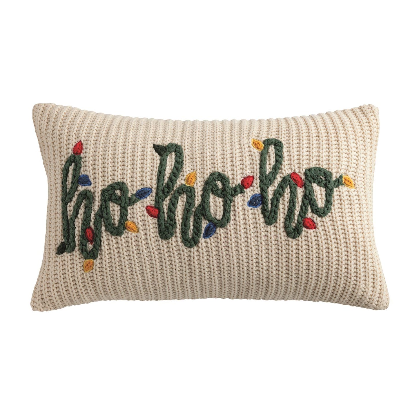 Christmas Chunky Knit Pillow