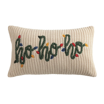 Christmas Chunky Knit Pillow