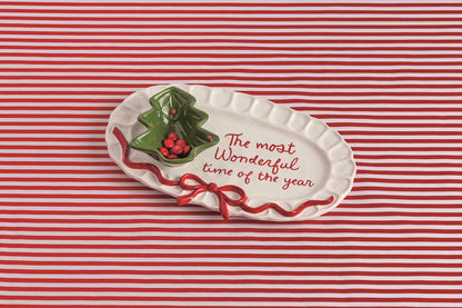 Bow Tree Platter & Tidbit