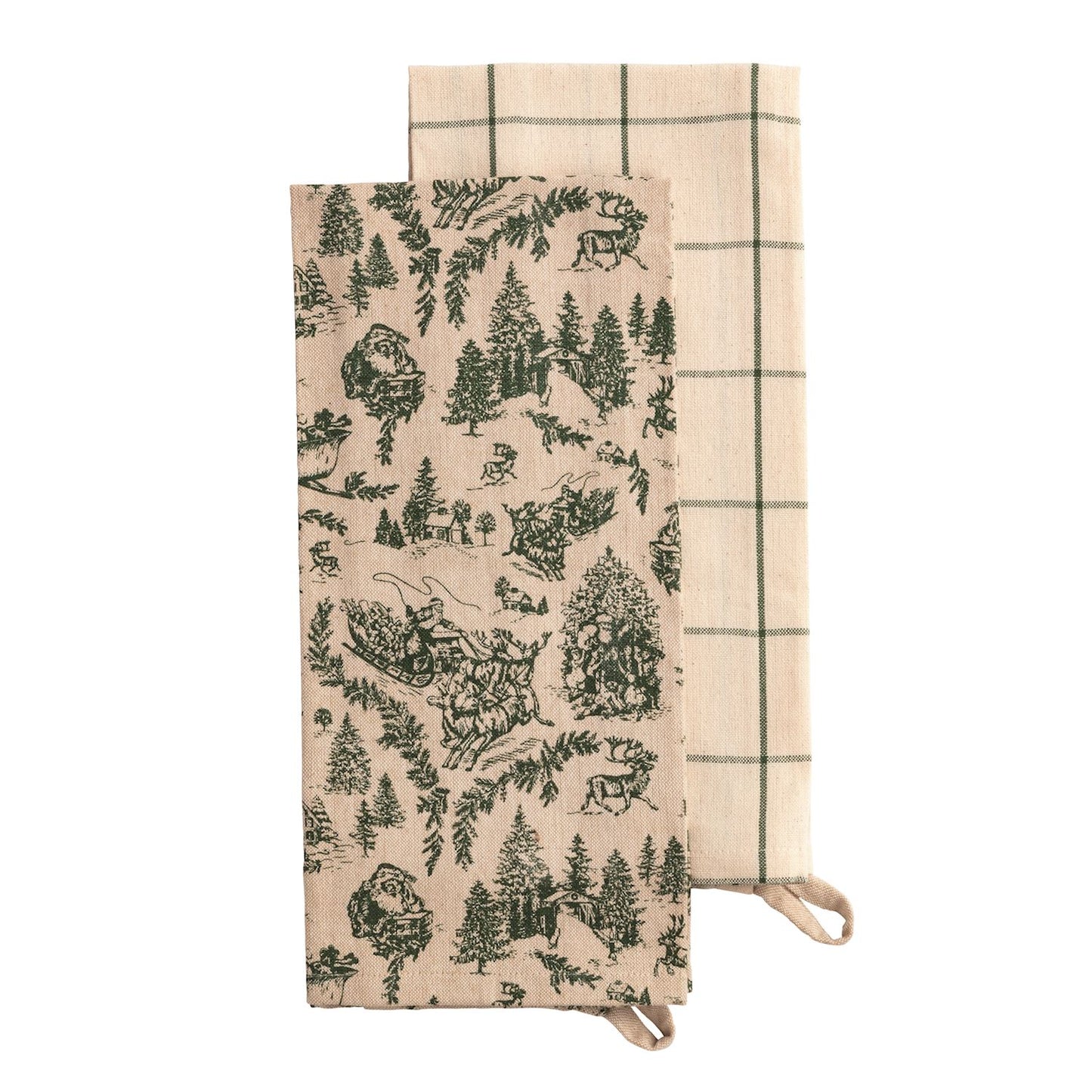 White Christmas Towel Sets