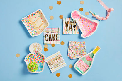 Birthday Paper Plate & Napkin Sets (Mud Pie)