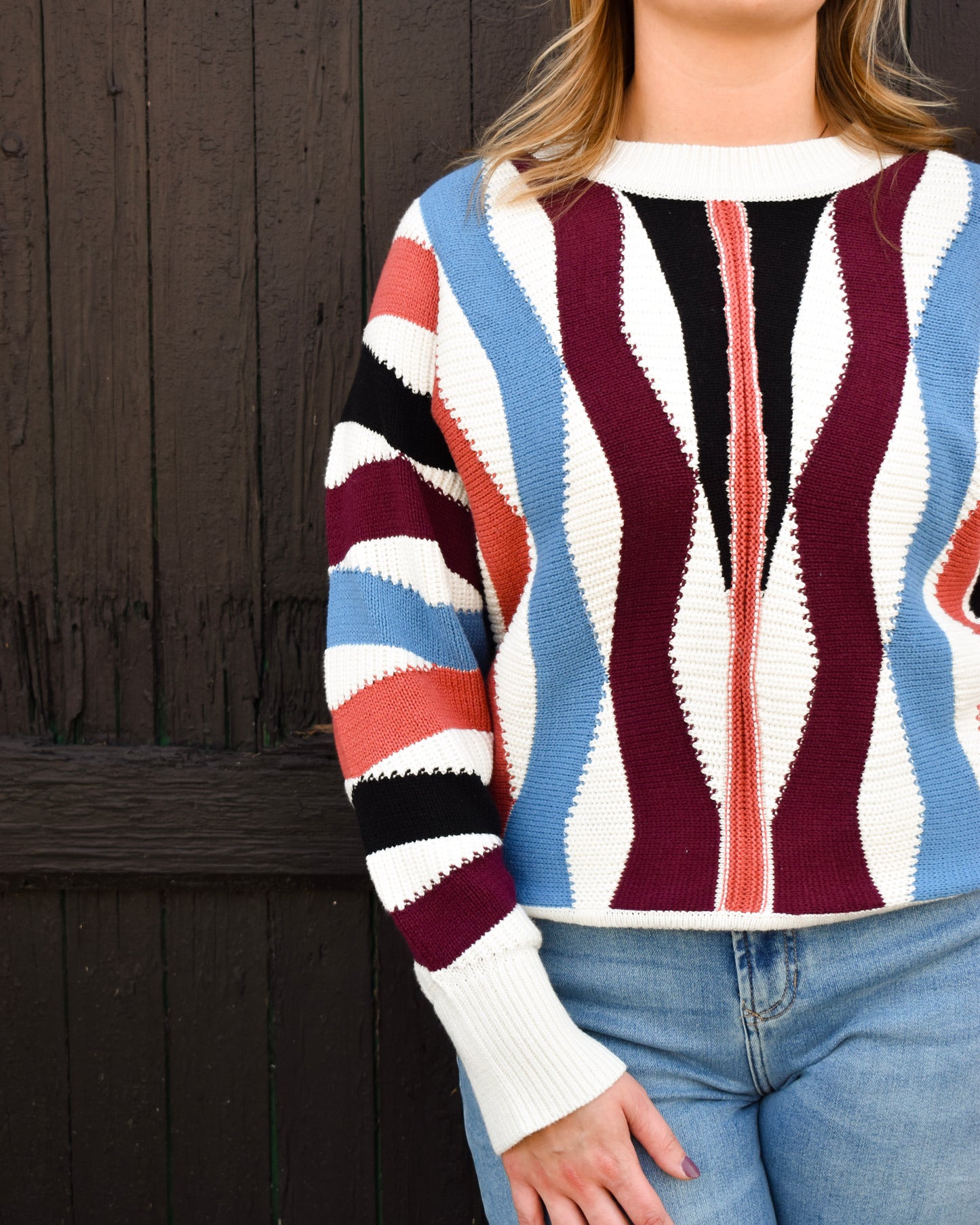 Dear John Kayla Zigzag Sweater