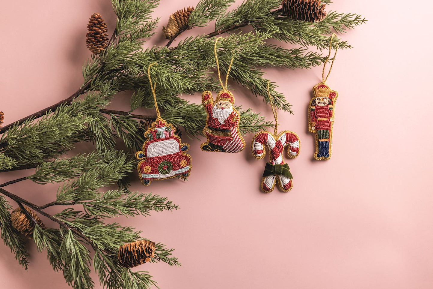 Beaded Christmas Ornaments