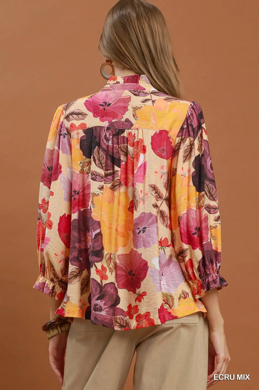 Falling For You Blouse