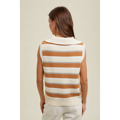 Multi-color Sweater Vest