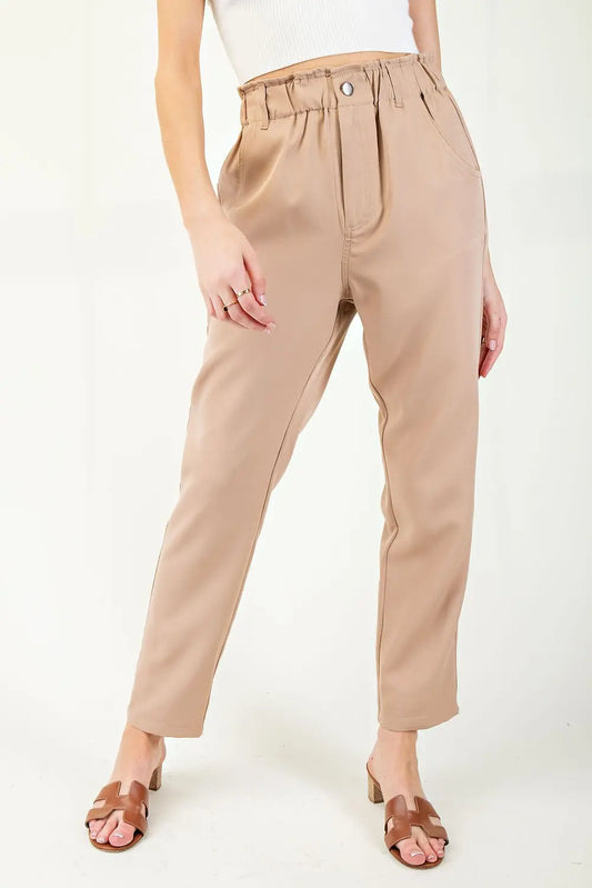 Dress Banded Straight Pants