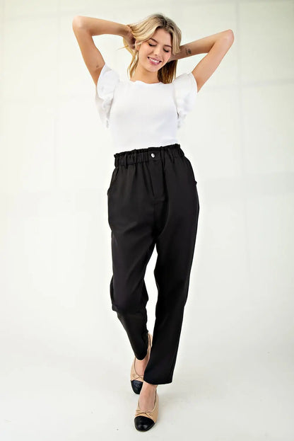 Dress Banded Straight Pants