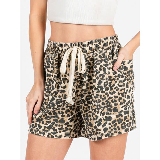 Wild Thing Leopard Shorts