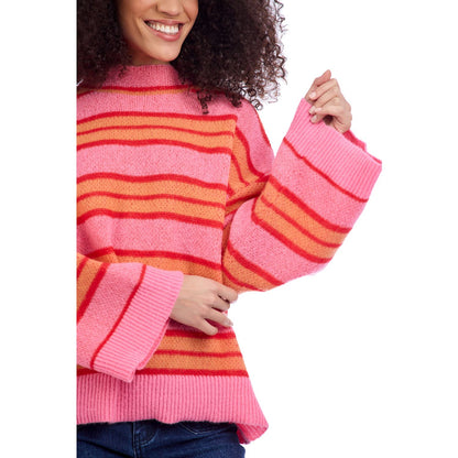 Pink Quinnie Turtleneck Sweater