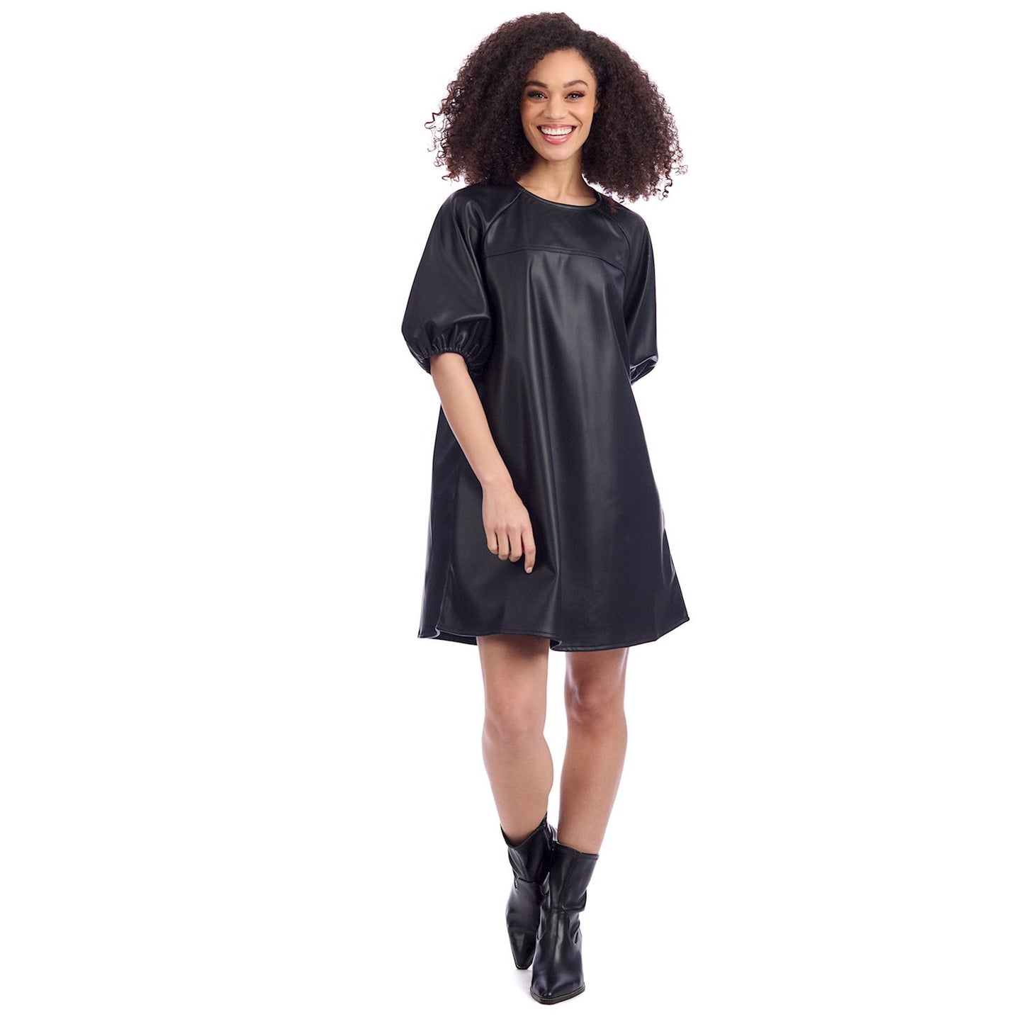 Raine Leather Dress