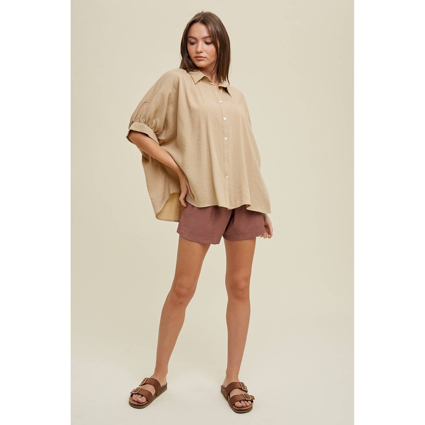 Oversized Boxy Button-up