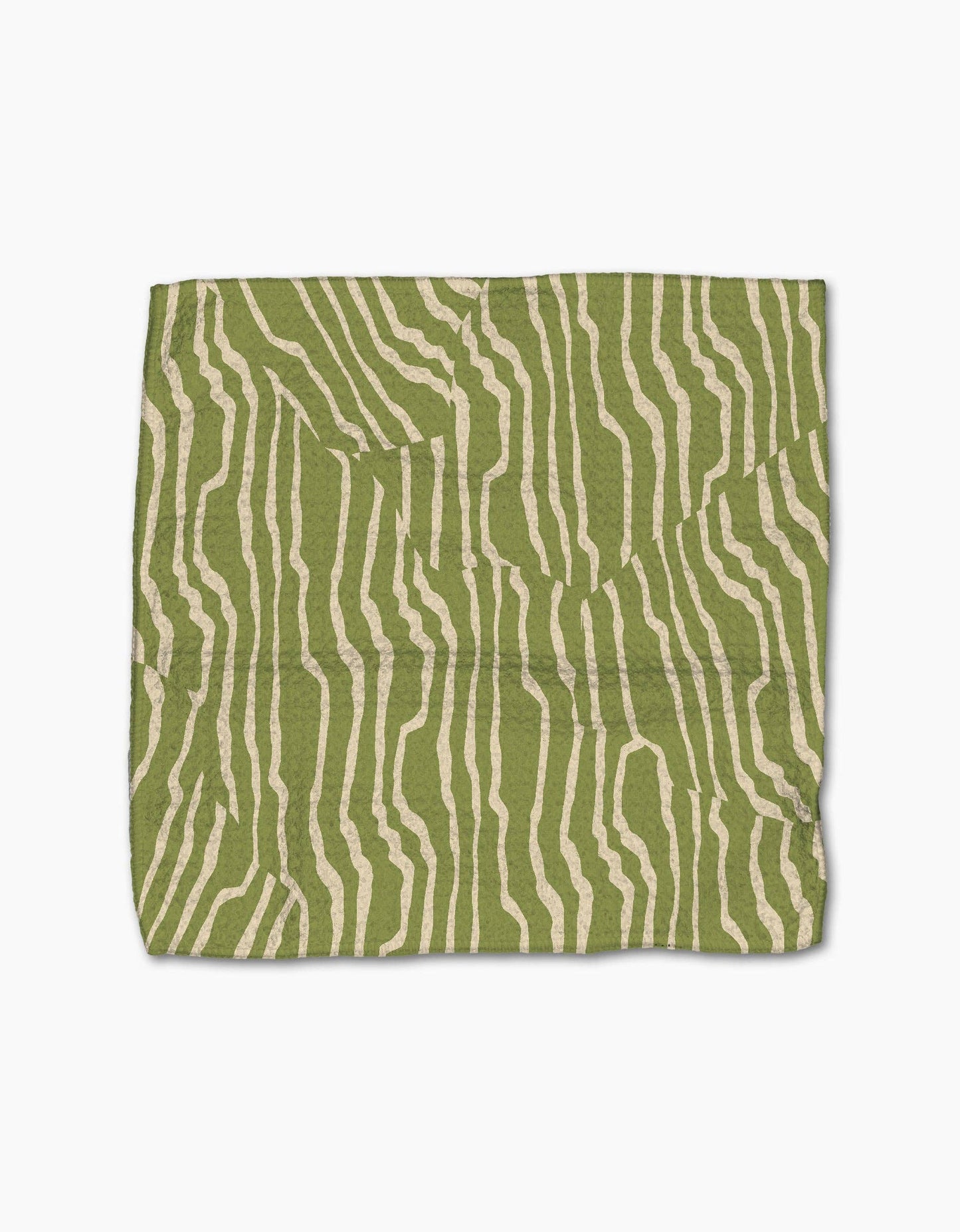 Stripe Funk Grounds Green Dishcloth Set
