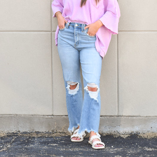 Ultra High-Rise Wide Leg Crop