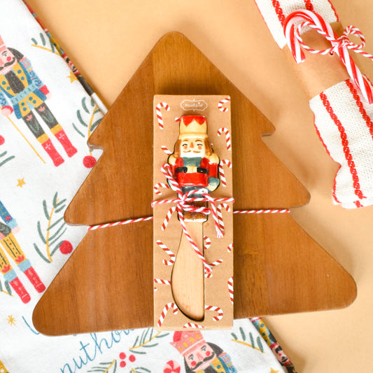 Nutcracker Tree Board Set (Mud Pie)